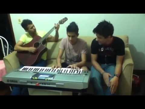 Jeferson Moraes e João Alyson e Adriano  Cantando um modao em Casa