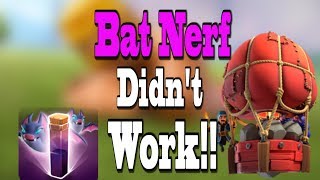Should Clash be Harder! How far should the December Bat Nerf go?!