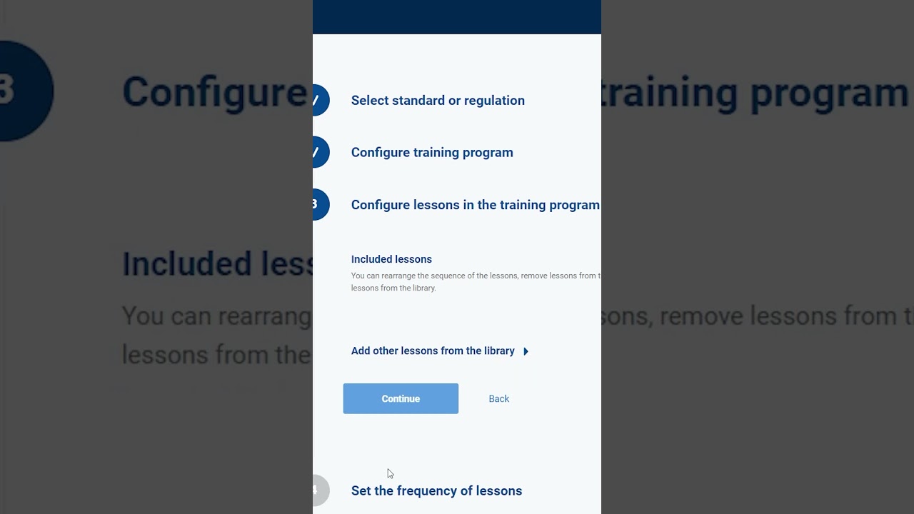 Example of setting up NIS2 training program in an LMS  #shorts