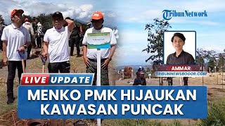 25 Ribu Pohon Ditanam di Kawasan Eiger Adventure Land, Menko PMK Komitmen Hijaukan Puncak