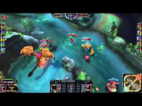 527. SKT T1 Faker (4 3 4) MID Katarina vs Nocturne SoloQ Challenger 5.3