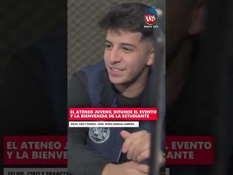 GENERAL CABRERA: ESTUDIANTE FRANCESA RECORRE LA ARGENTINA PRODUCTIVA.