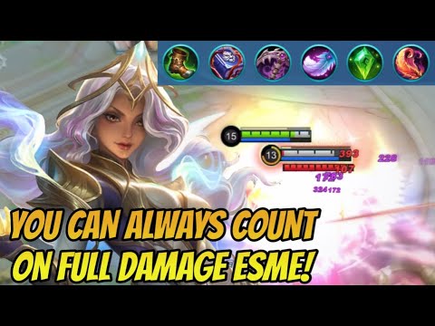 YOU CAN ALWAYS COUNT ON FULL DAMAGE ESMERALDA!! | Mobile Legends
