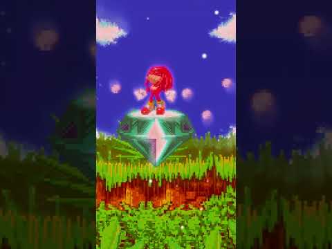 Knuckles Uses Master Emerald