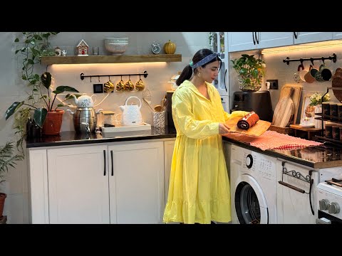 A Slow Day with Music & Cooking a Roll Cake |Slow Living Vlog ✨🌧️