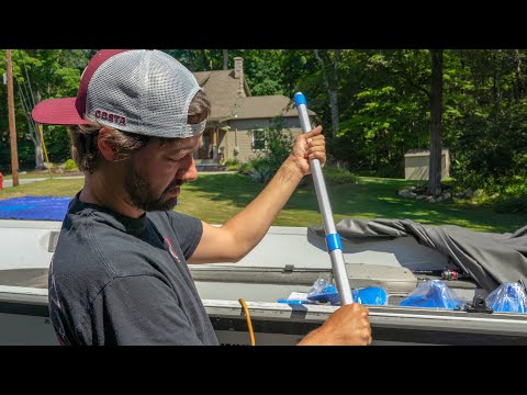 Keep your boat DRY!! With this Simple Pole!