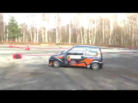 1 Lędziński Rallysprint 2017 - Filip Janota / Marta Janota - Fiat CCS