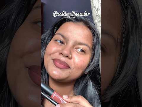 Lipstick VS lipcombo✨ #ashortaday#shortsvideo#lipsticktutorial#lipcombo#lipliner#brownlipliner
