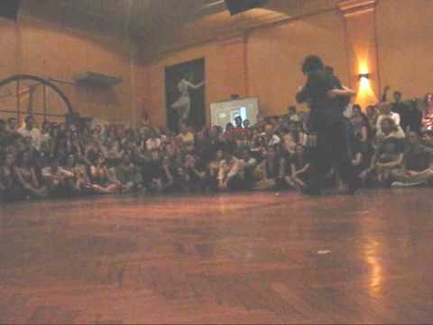 Federico Naveira y Ines Muzzopappa en Canning 28.12.09