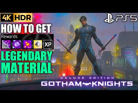 How to Get NTH Metal Legendary Material GOTHAM KNIGHTS Legendary Salvage|Gotham Knights Legends Gear