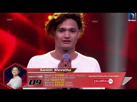 Sanish Shrestha "Maya Sansar" Voice of Nepal Season 2 | Episode 26 Live | SANISH SHRESTHA