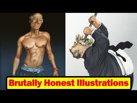 Brutally Honest Illustrations By Gerhard Haderer Show What’s Wrong With Today’s Society