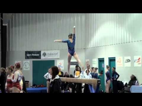 Hannah's Beam Routine - Level 9 state meet