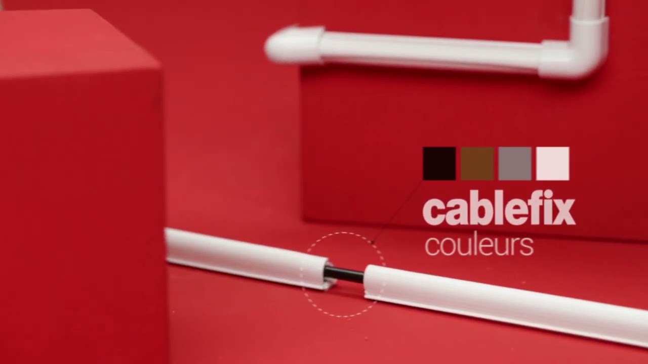 Max Hauri Raccords de goulotte 10 mm blanc assorti 10 pcs.