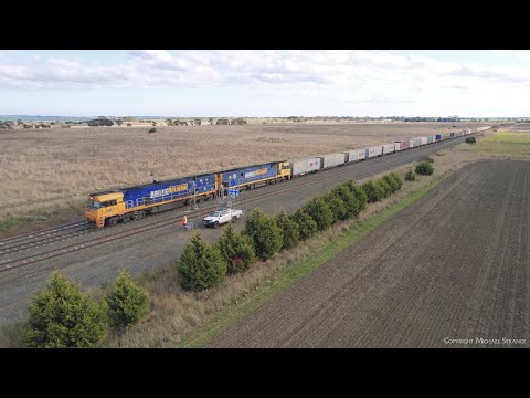 3XM4 Pacific National Steel Train (6/7/2022) - PoathTV Australian Railways