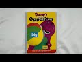 Barney S Book Of Opposites By Mary Dudko Ph D Margie Larsen M Ed Photographer Dennis Full