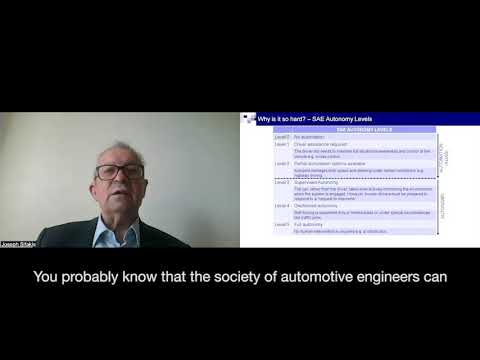 Joseph Sifakis at GYSS 2021 - Why is it so hard to make self driving cars?