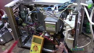 Microwave Oven Working but Not Heating — Faulty Magnetron