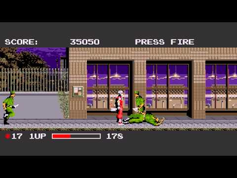 The Ninja Warriors Amiga