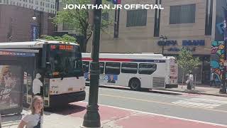 SEPTA New Flyer XDE40 #3686 on Route 44 and SEPTA Nova Bus #7316 on Route 48 6/25/2026