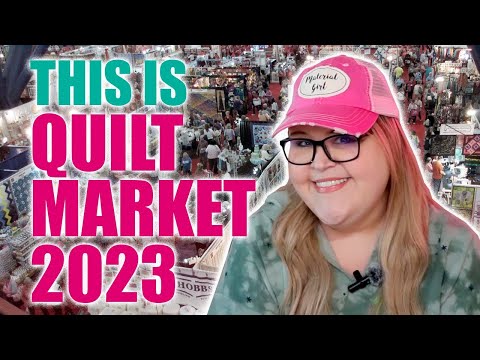 Inside Look: Quilt Market 2023 in Houston, Texas 🥳
