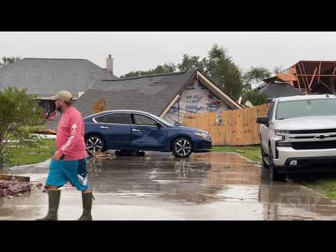 10-27-2021 Lake Charles, LA - Prien Tornado Damage - Homes Destroyed