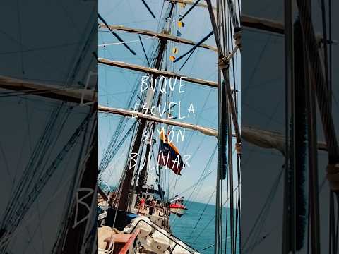 🇻🇪⚓️ EL BUQUE ESCUELA SIMÓN BOLÍVAR LLEGÓ A MARGARITA PARA HONRAR A LA VIRGEN DEL VALLE⛵ ✨
