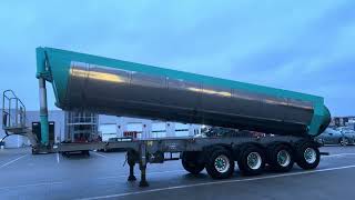 Semi-remorque benne Kel-Berg Asphalt tipper trailer / Asphalt-Kippanh&auml;nger / | Image 4 - Autoline