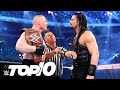 Unforgettable Brock Lesnar Vs Roman Reigns Rivalry Moments WWE Top 10 Sept 19 2021