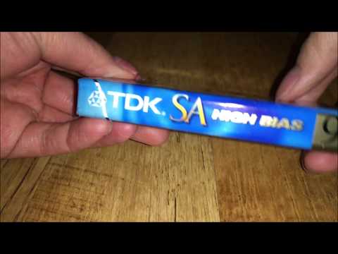 Unwrapping New Sealed 1997-2001 TDK SA and 1996-97 Maxell XL II Cassette Tapes