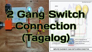2 Gang Switch Connection (Tagalog)