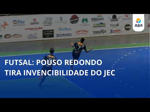 Futsal: Pouso Redondo tira invencibilidade do JEC