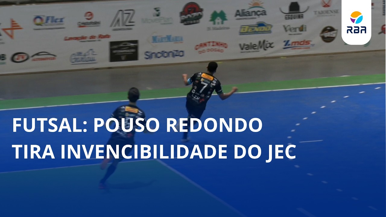 Futsal: Pouso Redondo tira invencibilidade do JEC