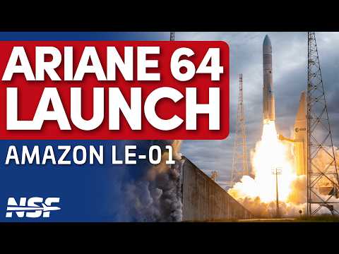 Arianespace Launches First Ariane 6 with 4 Solid Rocket Boosters