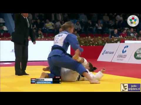 Judo 2013 World Masters Tyumen: Bolder (NED) - Denisenkova (RUS) [-70kg]