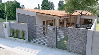 Uma casa pra quem gosta de varanda com rede