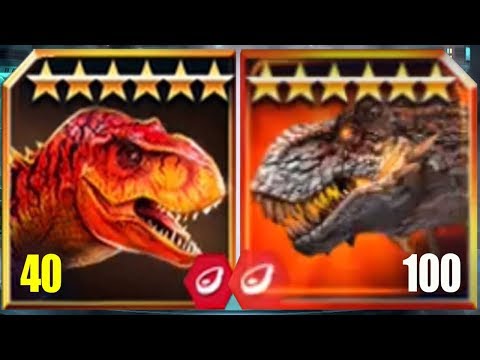 ALPHA 06 Vs TYRANNOSAURUS REX - Jurassic World The Game