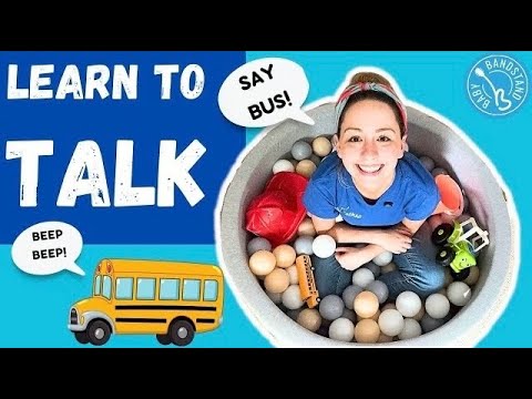 First Words & Sentences for Toddlers with Ms. Alyssa I First Words, Speech Practice, Speech Delay