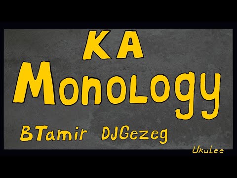 KA - Monology (feat. B Tamir & DJ Gezeg) 1 min Animated clip