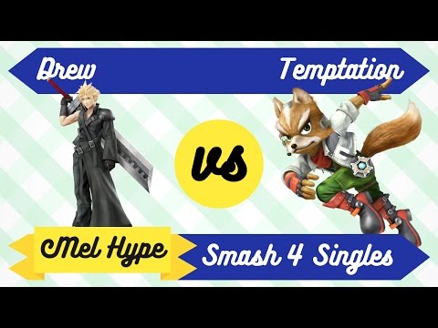 Mel Hype 2.6 - Smash 4 Singles - Drew (Cloud) vs Temptation (Fox)