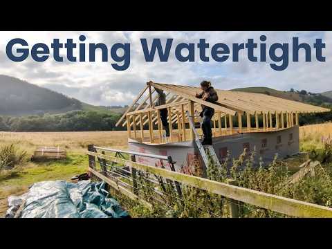 Wrapping the Tool Barn | OSB and Breather Membrane Time