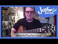 Martin Taylor chatting about Gypsy Jazz Guitar with Justin Sandercoe