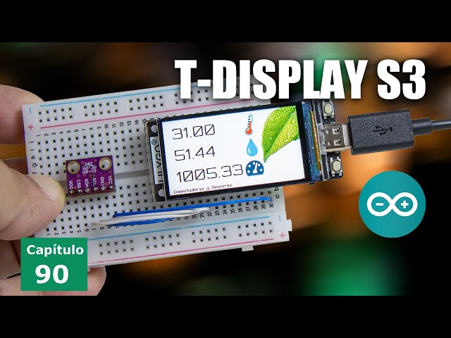 Vídeo relacionado con ICQUANZX T-Display ESP WiFi y Placa de Desarrollo del módulo Bluetooth para Arduino LCD de 1.14 Pulgadas