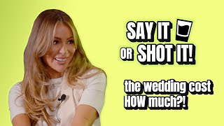 Olivia Attwood’s wedding cost HOW much?! | Say It Or Shot It 🥃