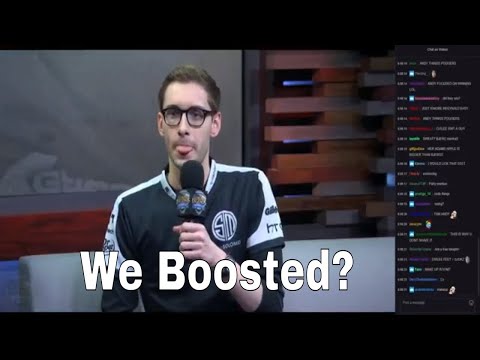 Bjergsen on Doublelift's "TSM is Boosted" and Semifinals