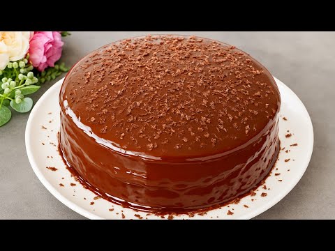 Gâteau 8 cuillères au chocolat ! très facile! Meilleur gâteau au chocolat! Fond dans la bouche