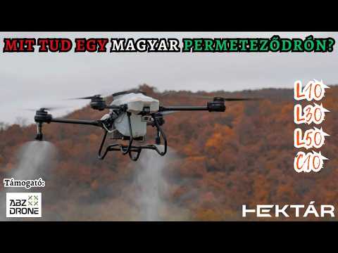 Magyar drón = magyar alkatrész, magyar szerviz - avagy nincs kényszerszünet a permetezési szezonban