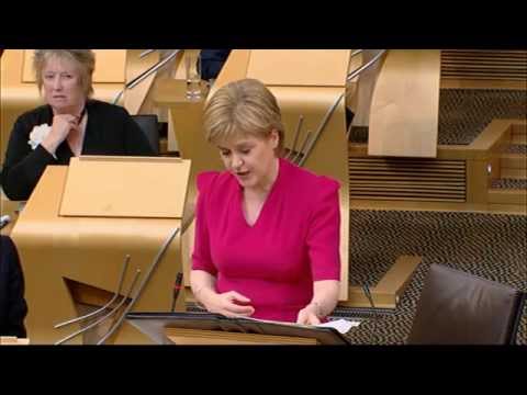 First Minister's Questions - Scottish Parliament: 10th September 2015