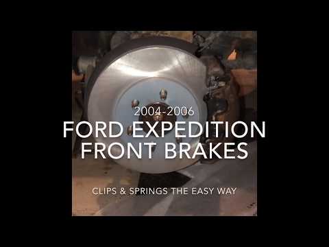 04-06 Ford Expedition, Navigator, F150 Front Brakes - Clips and Springs