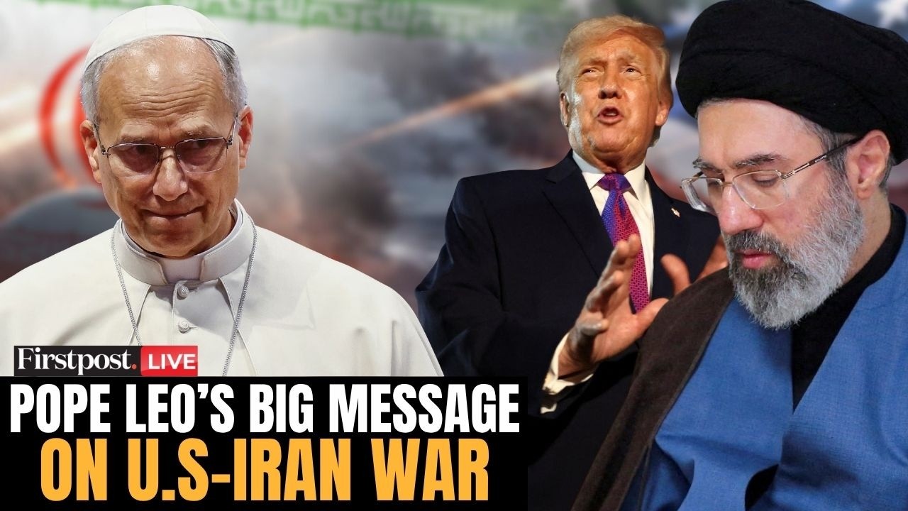 LIVE: Pope Leo Speaks on On US Iran War | Appeals For Ceasefire Amid US Military Buildup | Firstpost